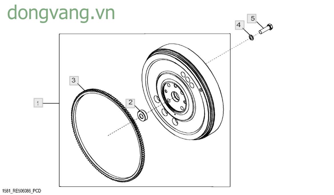 1581 Flywheel - ST450815